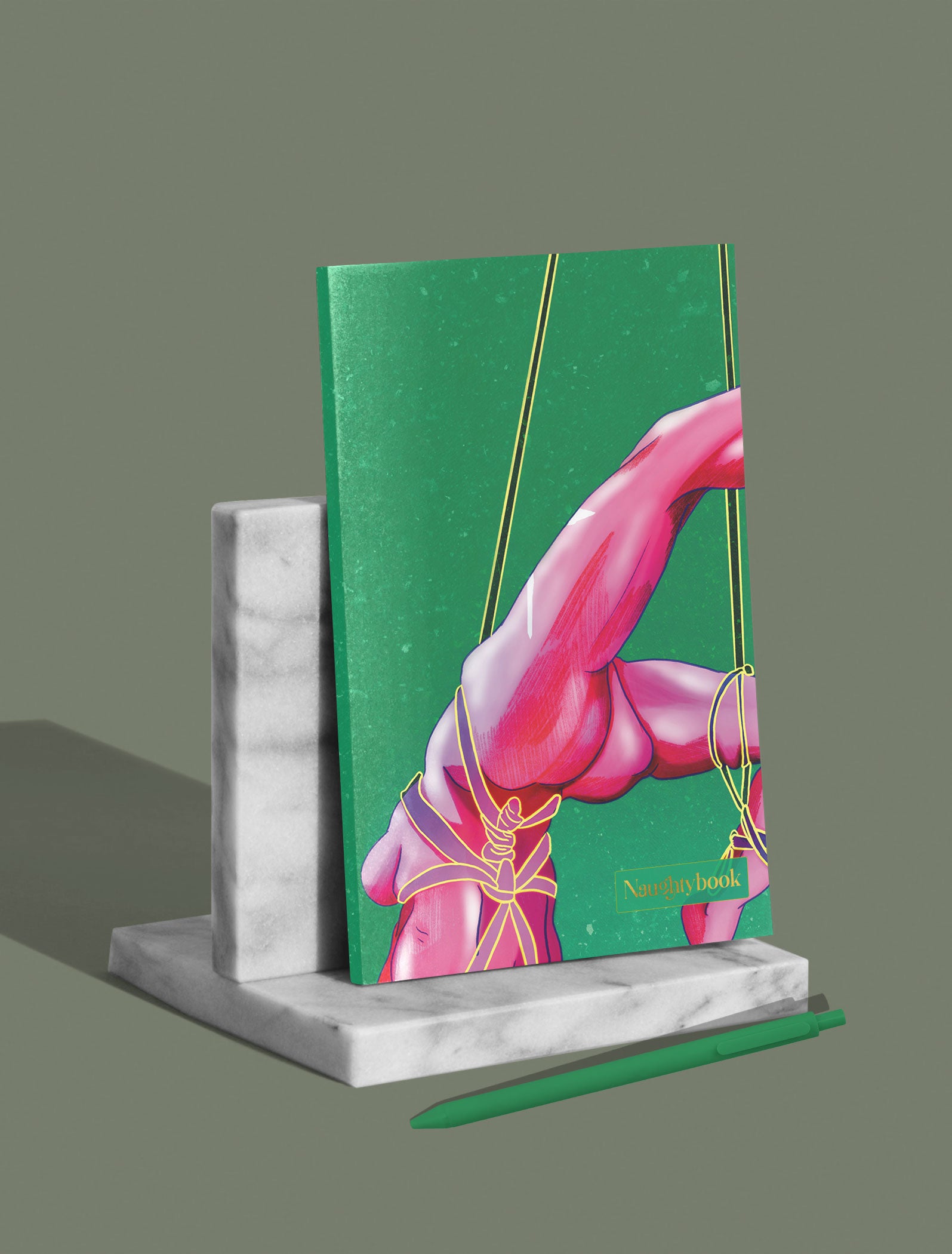 Tie the knot notebook